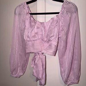 Chic Lavender Women's Blouse